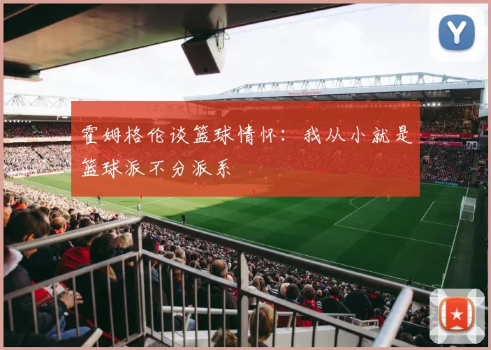 霍姆格伦谈篮球情怀：我从小就是篮球派不分派系