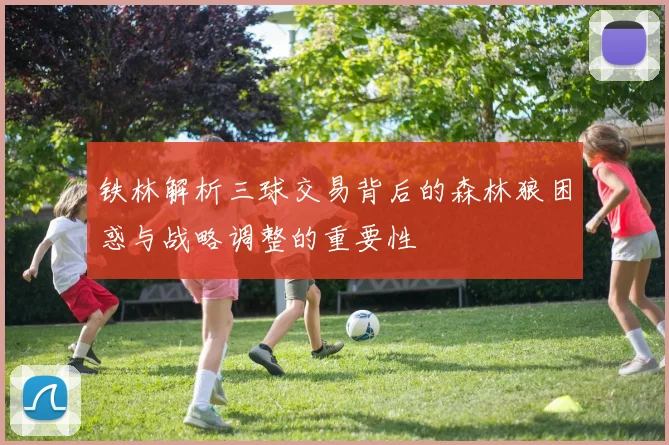 铁林解析三球交易背后的森林狼困惑与战略调整的重要性